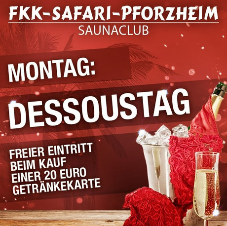 Dessous/Lingerie Day im Sauna / FKK Club FKK Safari Pforzheim (D) in Pforzheim