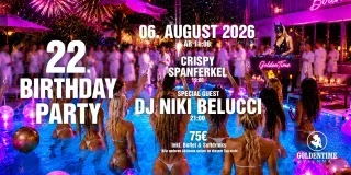22 Jahre Goldentime Wien – Birthday Party
