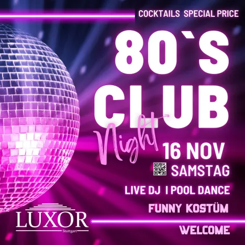 80'S CLUB Night