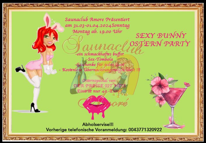 SEXY BUNNY OSTERN PARTY